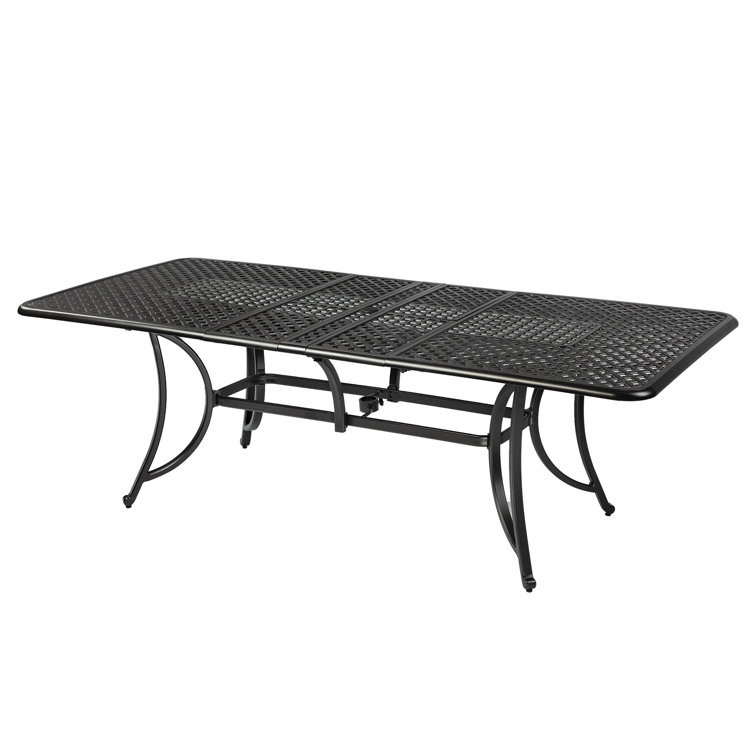 Red Barrel Studio® Harneen Aluminum Outdoor Patio Tables Wayfair